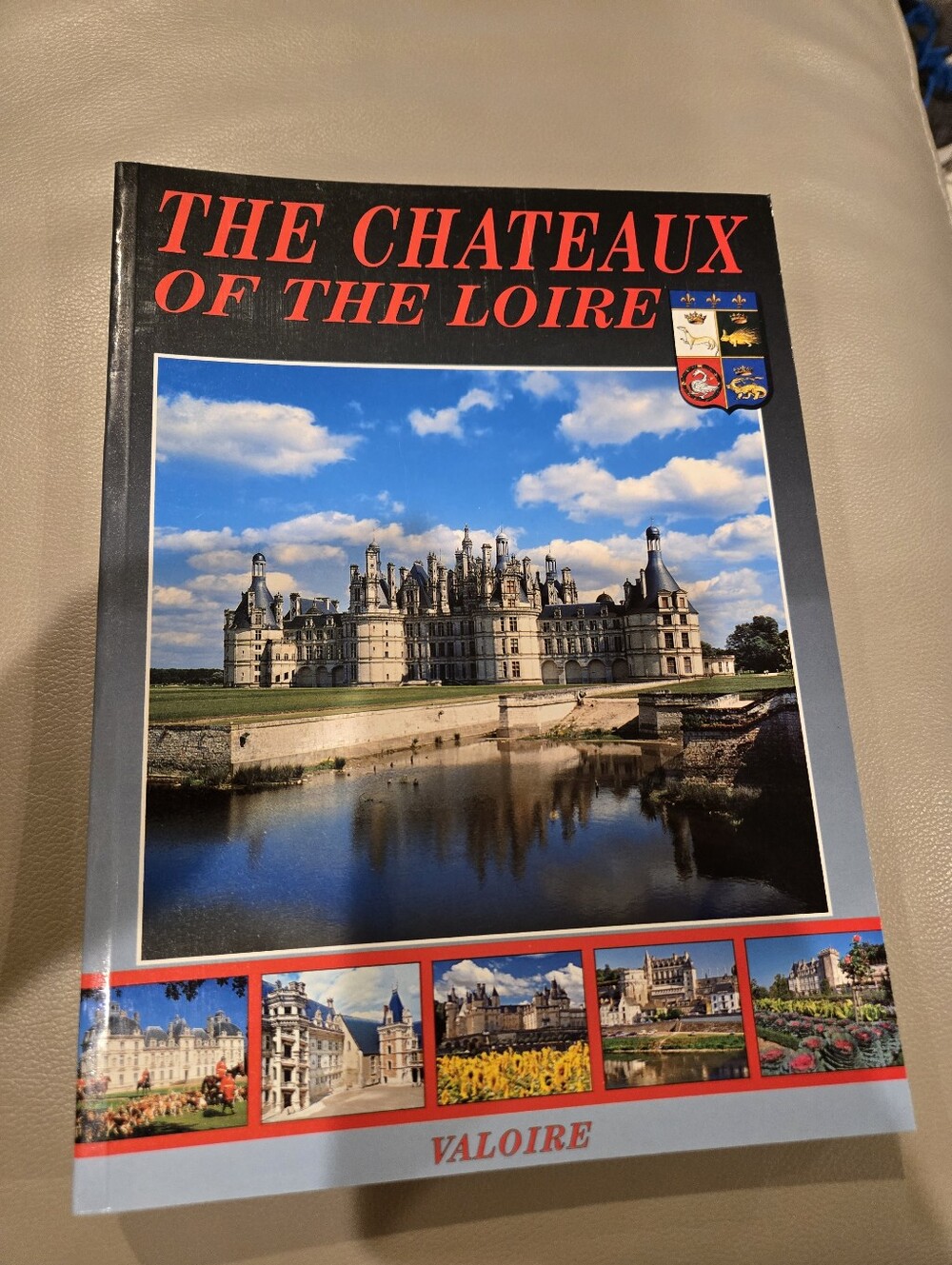 The Chateaux of the Loire Wall Art Print - Blue